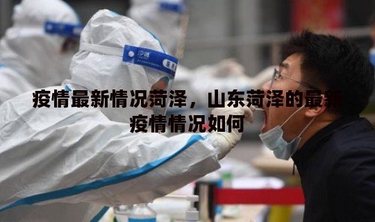 疫情最新情况菏泽，山东菏泽的最新疫情情况如何