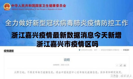 浙江嘉兴疫情最新数据消息今天新增 浙江嘉兴市疫情区吗 浙江嘉兴疫情最新数据消息今天新增 浙江嘉兴市疫情区吗