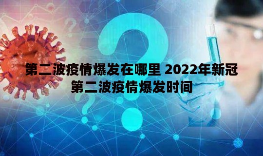 第二波疫情爆发在哪里 2022年新冠第二波疫情爆发时间