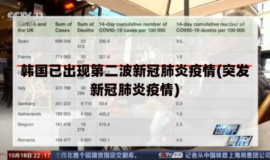 韩国已出现第二波新冠肺炎疫情(突发新冠肺炎疫情)