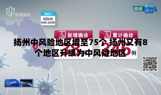 扬州中风险地区增至75个 扬州又有8个地区升级为中风险地区 扬州中风险地区增至75个 扬州又有8个地区升级为中风险地区