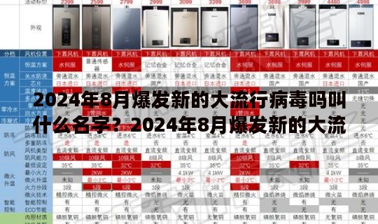 2024年8月爆发新的大流行病毒吗叫什么名字？2024年8月爆发新的大流行病毒吗