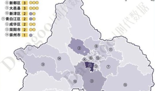 成都中风险地区有哪些 成都地区