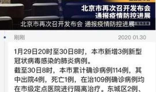 北京新增的3例在哪里？北京五例新型在哪里