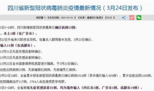 13日四川新增病例(昨天四川新增病例是哪里)