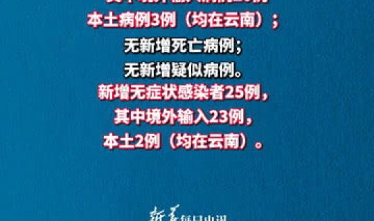 昨日新增本土确诊病例？(31省市新增本土病例最新消息)