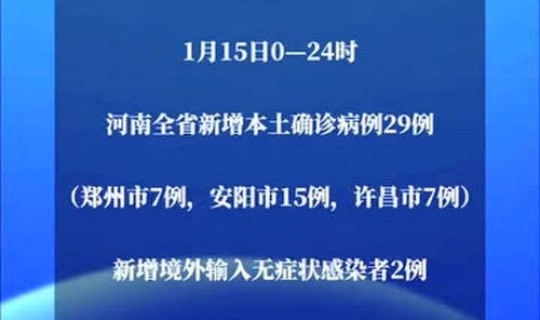 河南昨增6例本土确诊病例(河南昨日新增确诊1)
