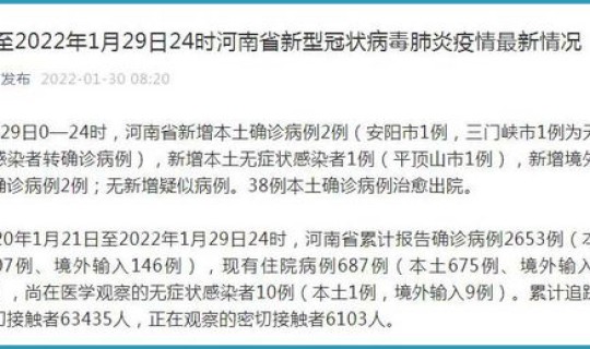 河南新增1例本地确诊病例是哪里的，河南本土病例1例怎么回事