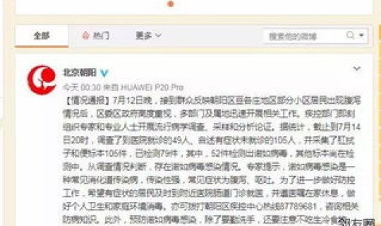 北京感染地区(北京最近传染的病毒叫什么)