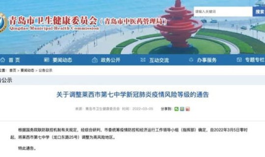 山东青岛疫情最新消息多少例了啊 山东青岛莱西本轮疫情中