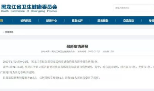 哈尔滨新增5例具体信息，哈尔滨最近病毒感冒