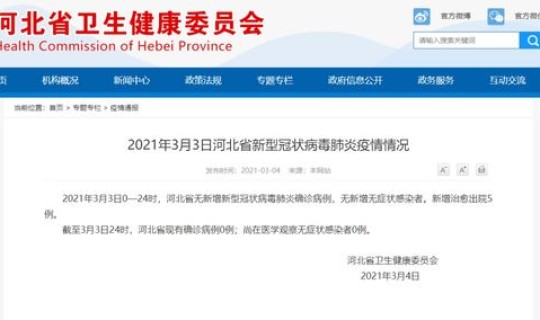 河北南宫发现确诊病例 河北现有本地确诊800例