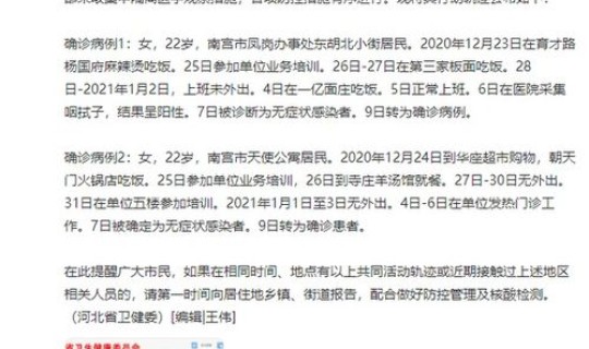 河北新增确诊20例轨迹(河北省狂犬病病例)