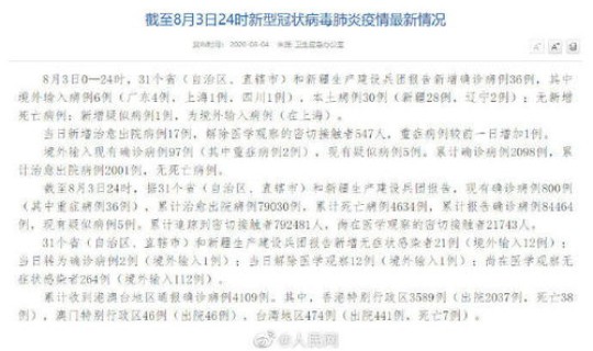 31省区市新增30例本土确诊 武汉新增确诊