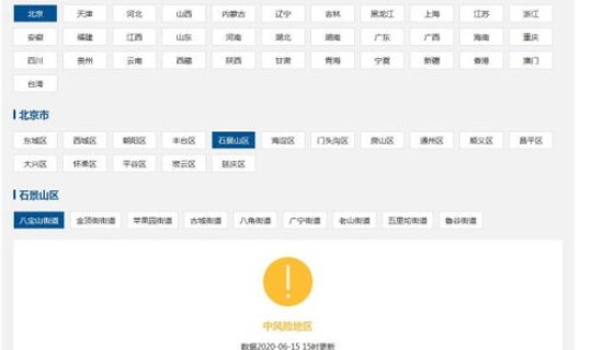 北京朝阳区是不是中风险 北京朝阳区属于什么级别