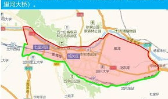 兰州今日限行尾号是几点，兰州今天限行尾号和区域