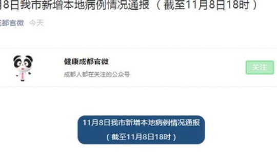 成都新增确诊2例是哪里的 最新四川成都2新增确诊