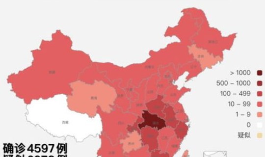 全国感染者分布在哪里(全国疫情分布图)