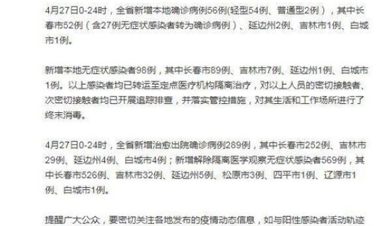吉林省新增本土病例最新消息?吉林最新消息今天新增 吉林省新增本土病例最新消息?吉林最新消息今天新增