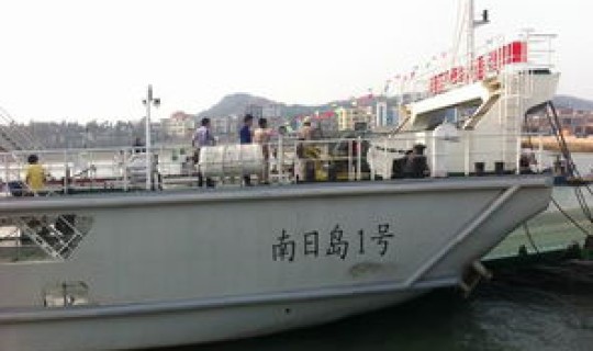 大连到烟台轮渡车辆怎么买票，大烟轮渡一车2人多少钱