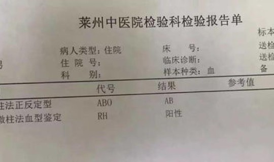 医院阳性报告，阳性报告单