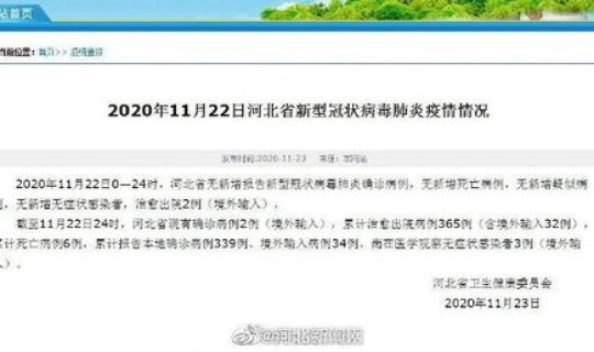 河北新增1例确诊病例详情(河北现有本地确诊800例)