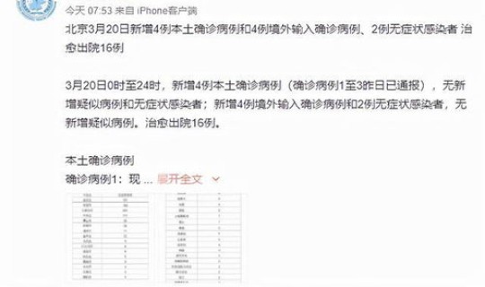 3月30日新增本土病例，1月20日为什么没有通报新增病例
