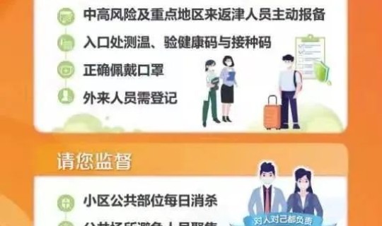 天津防疫管控措施有哪些?重点关注人员管控措施 天津防疫管控措施有哪些?重点关注人员管控措施