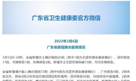 全国无新增病例多少天了？广东新增病例