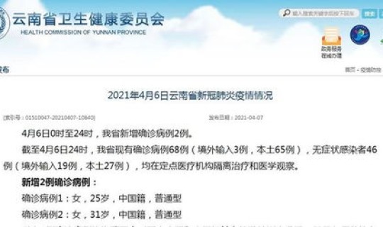 云南新冠肺炎本土(云南新冠肺炎疫情最新)