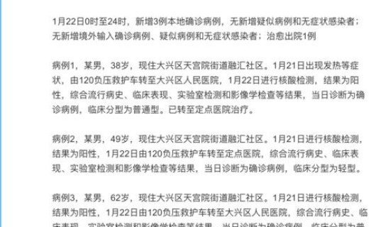 北京市大兴区新增病例在哪个小区?北京昨日新增病例涉及这个小区 北京市大兴区新增病例在哪个小区?北京昨日新增病例涉及这个小区