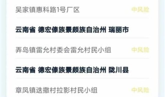 上海中高风险地区实时查询最新，上海中高风险地区名单实时公布