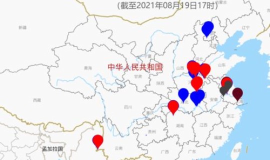 今日全国最新疫情最新消息？全国各地疫情等级