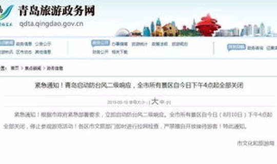 青岛最新通知今天 青岛政务网
