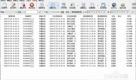 输入运单号查询物流详情 安能物流单号查询