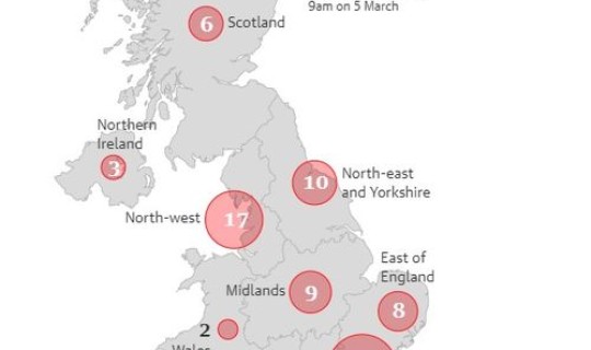 英国新冠病毒人数 hsv病毒