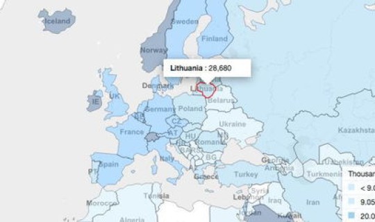立陶宛在哪个地方 立陶宛人均收入多少美元