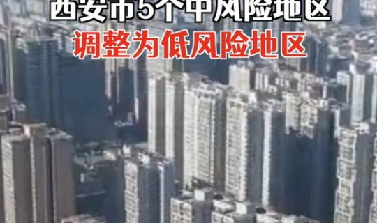 西安现在是啥风险地区？西安都有哪些区