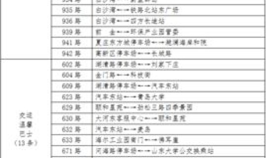 青岛公交车票价正式调整 青岛公交季节性票价时间