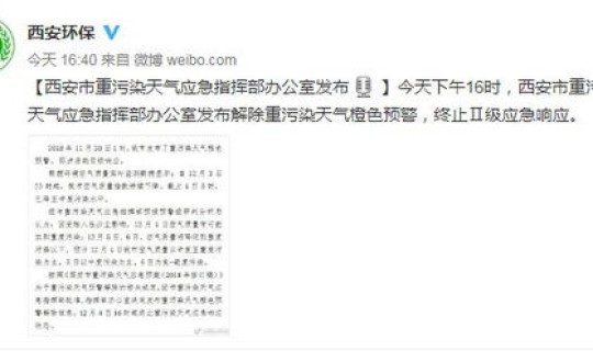 西安啥时解封？西安二级响应什么时候解除