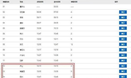 确诊列车车次，有确诊病例的高铁车次