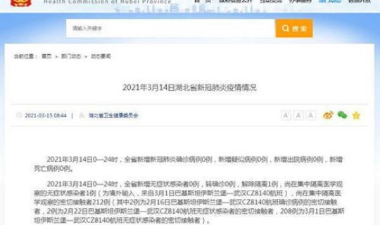 湖北新增两例确诊病例(湖北确诊病例最新情况)