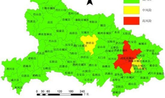 现在是中高风险区的城市？中低风险是几级