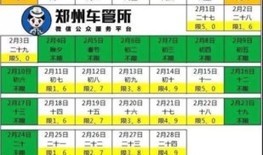郑州限号调整最新消息？郑州限号最新限号时间