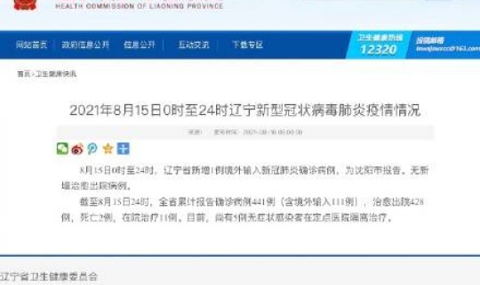 辽宁省昨天新增病例多少 辽宁疫情最新消息今天新增病例 辽宁省昨天新增病例多少 辽宁疫情最新消息今天新增病例