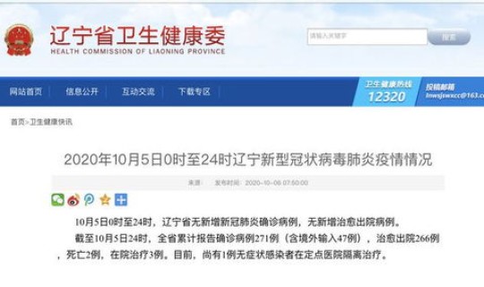 辽宁确诊新增新型肺炎	，辽宁现有新冠肺炎患者都是哪里的