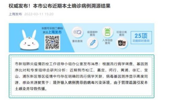 闵行区疫情情况 病毒疫情