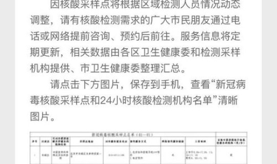 上海市核酸检测点查询，上海24小时核酸检测机构