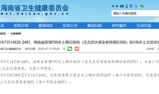 海口 确诊 海南确诊