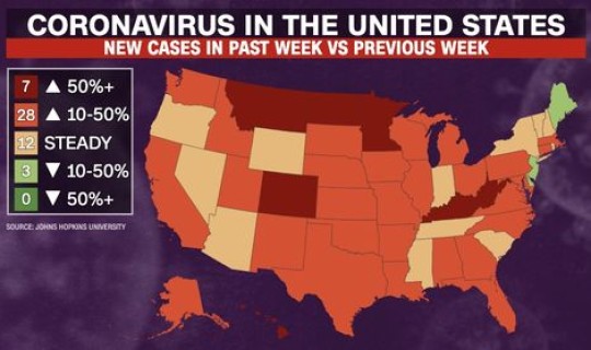 美国新冠肺炎的最新情况，国外新冠疫情最新消息